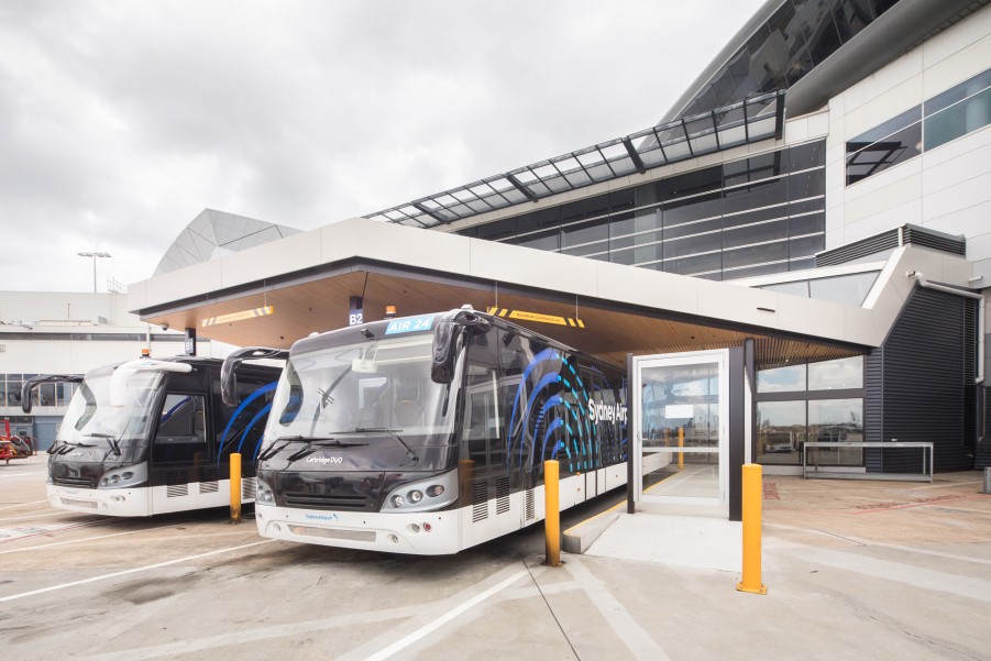 DesignInc Sydney - Sydney Airport T1 Bussing